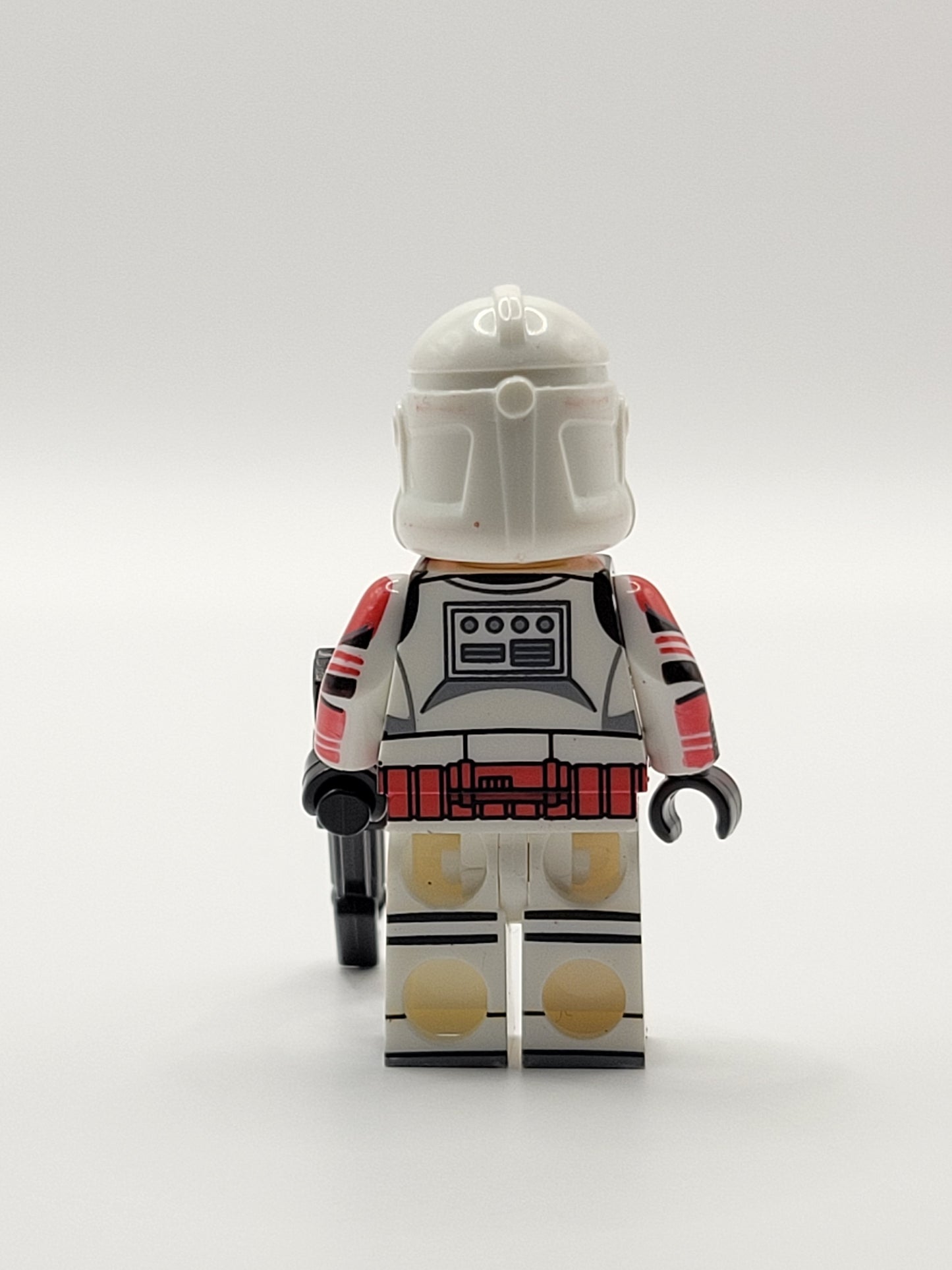 Captain Grey Commander Custom Clone Trooper Red