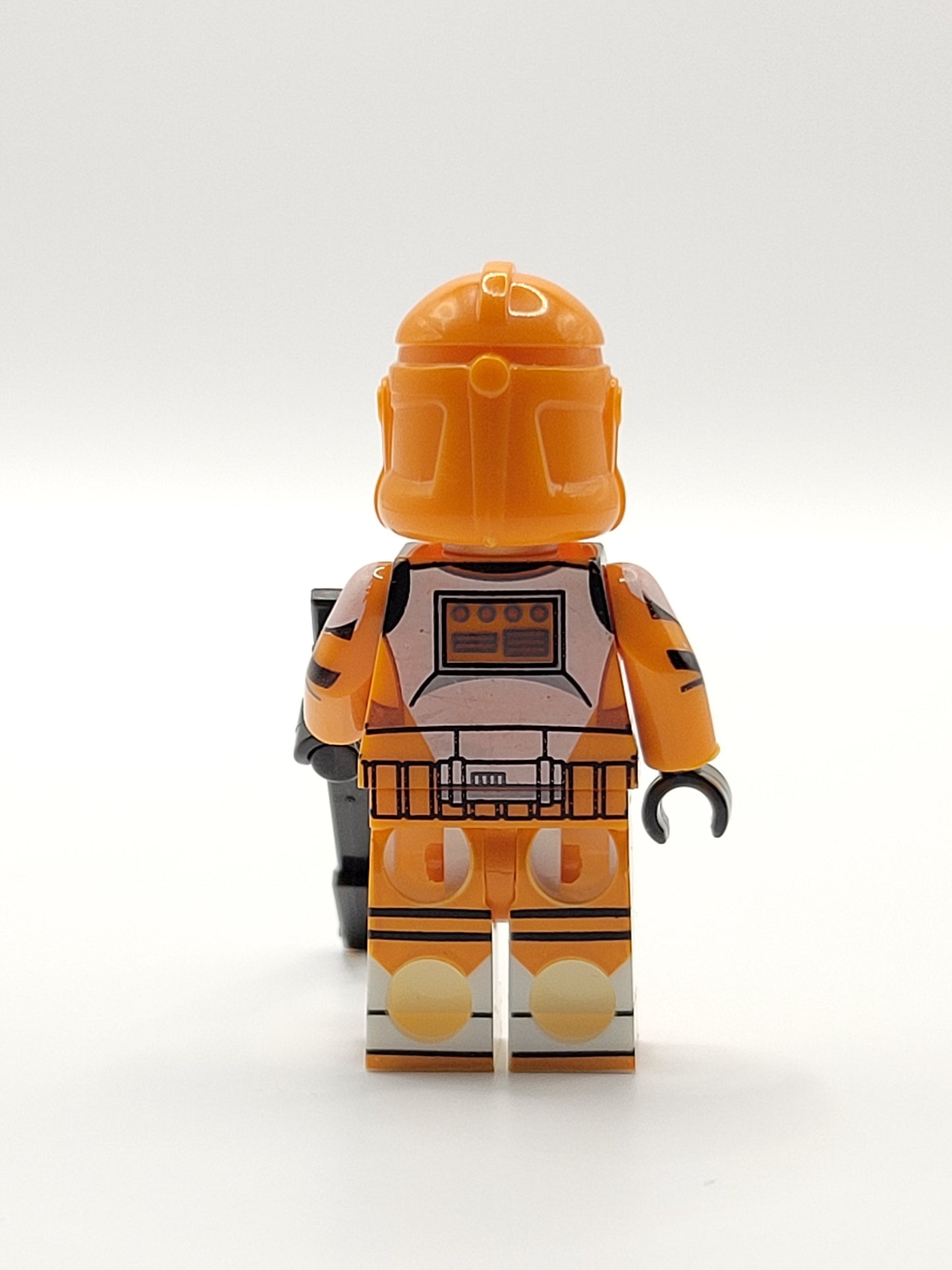 Bomb Squad Orange Clone Trooper Phase II Starwars Minifigure