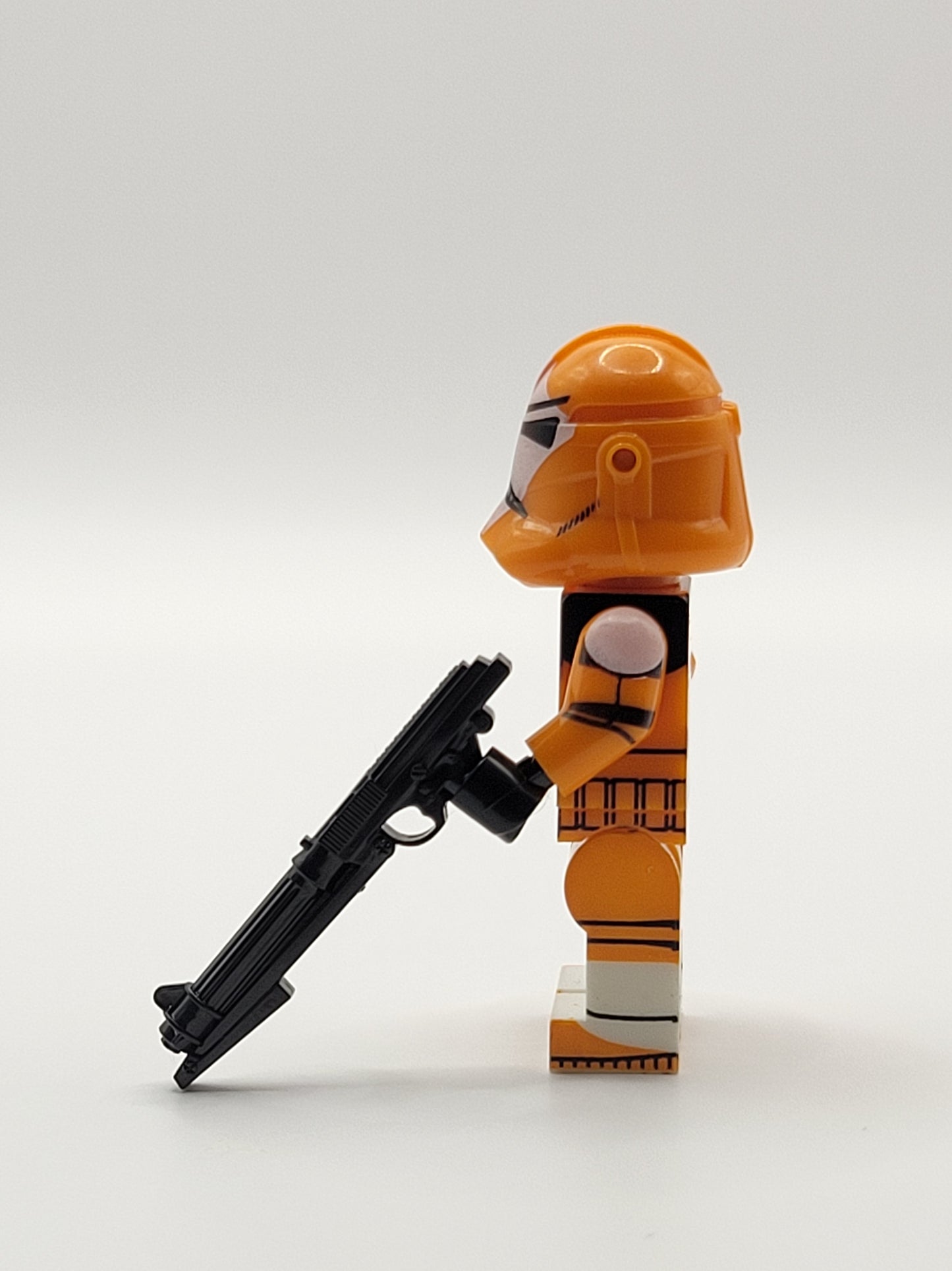 Bomb Squad Orange Clone Trooper Phase II Starwars Minifigure