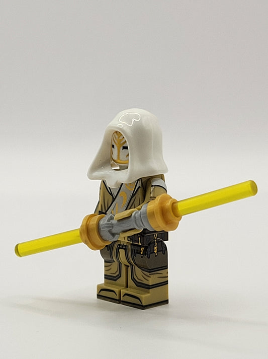 Jedi Temple Guard Custom Loose Minifigure Lightsaber