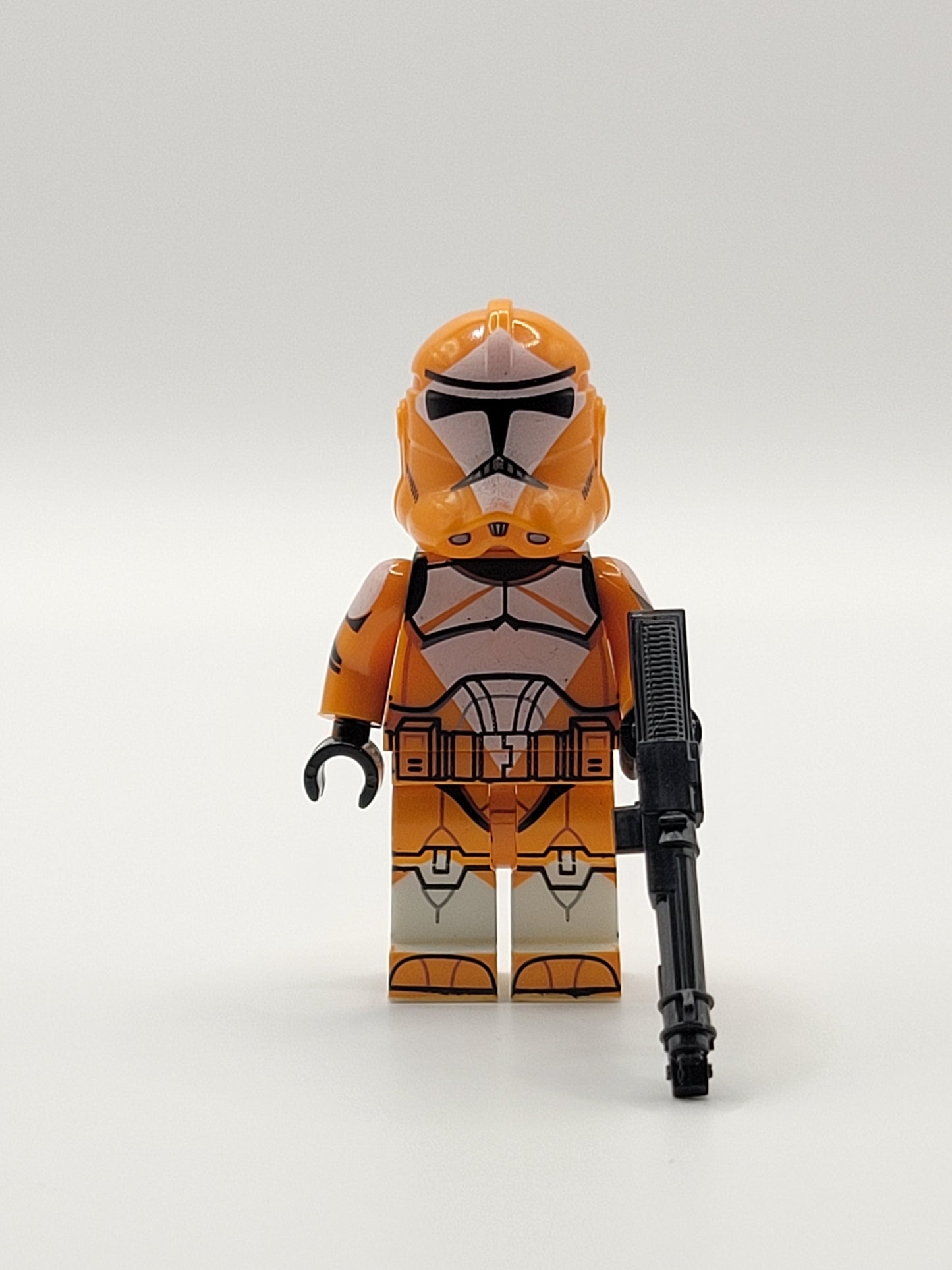 Bomb Squad Orange Clone Trooper Phase II Starwars Minifigure