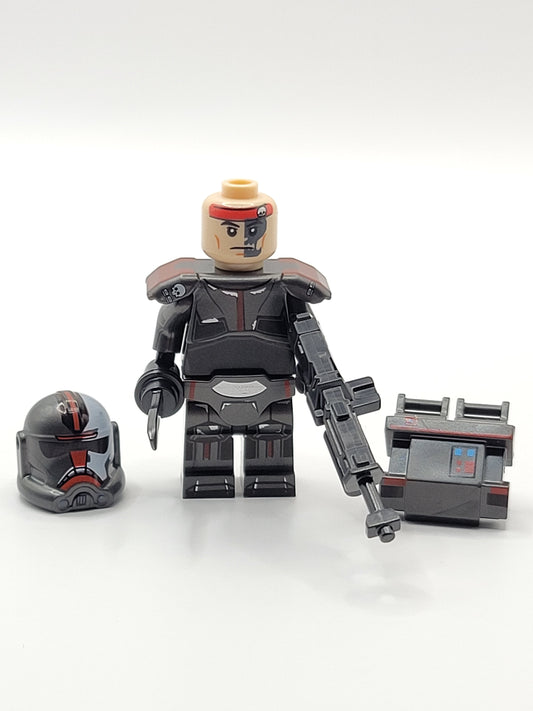 Custom Hunter Bad Batch Starwars Clone Loose Minifigure