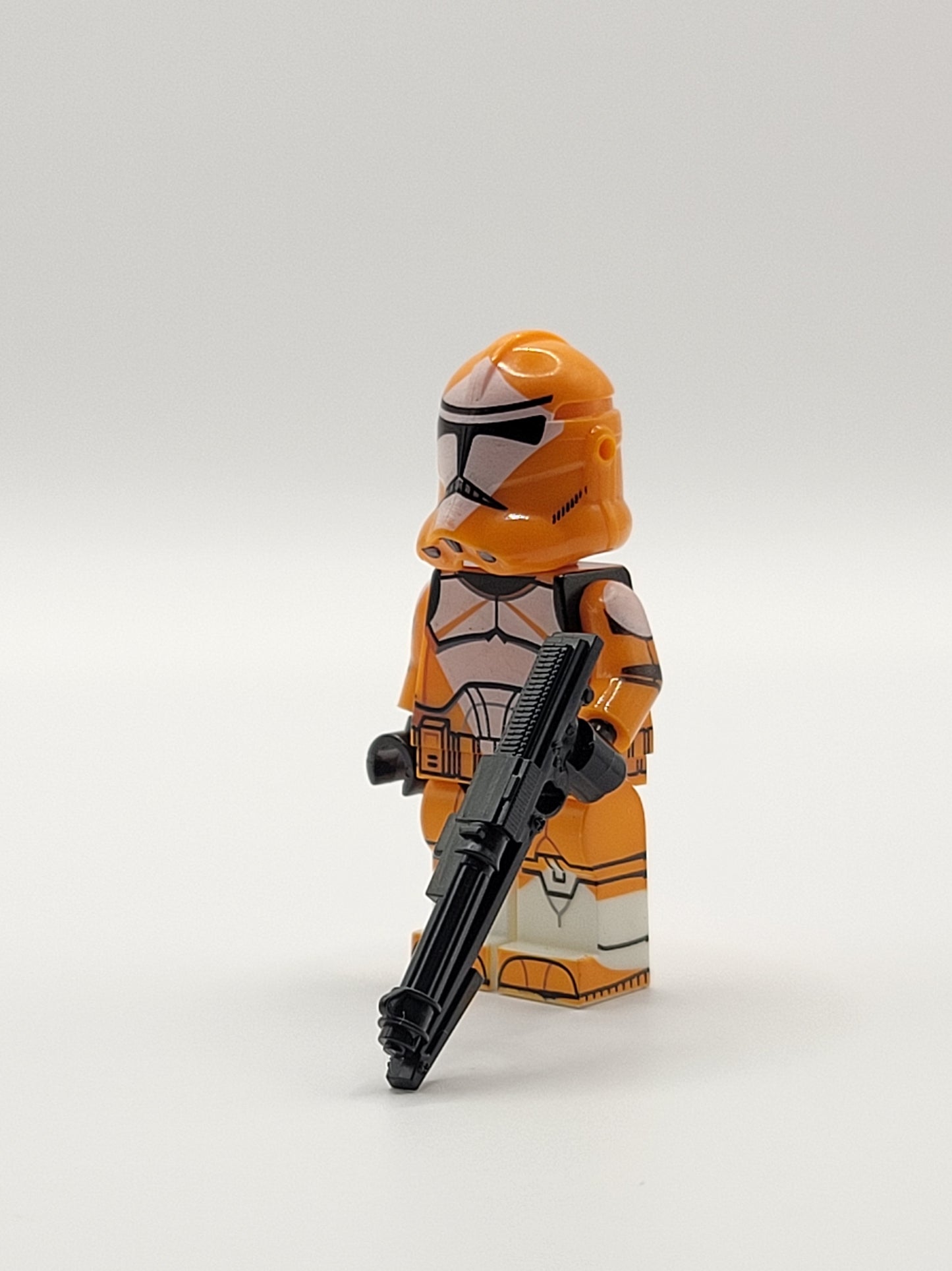 Bomb Squad Orange Clone Trooper Phase II Starwars Minifigure