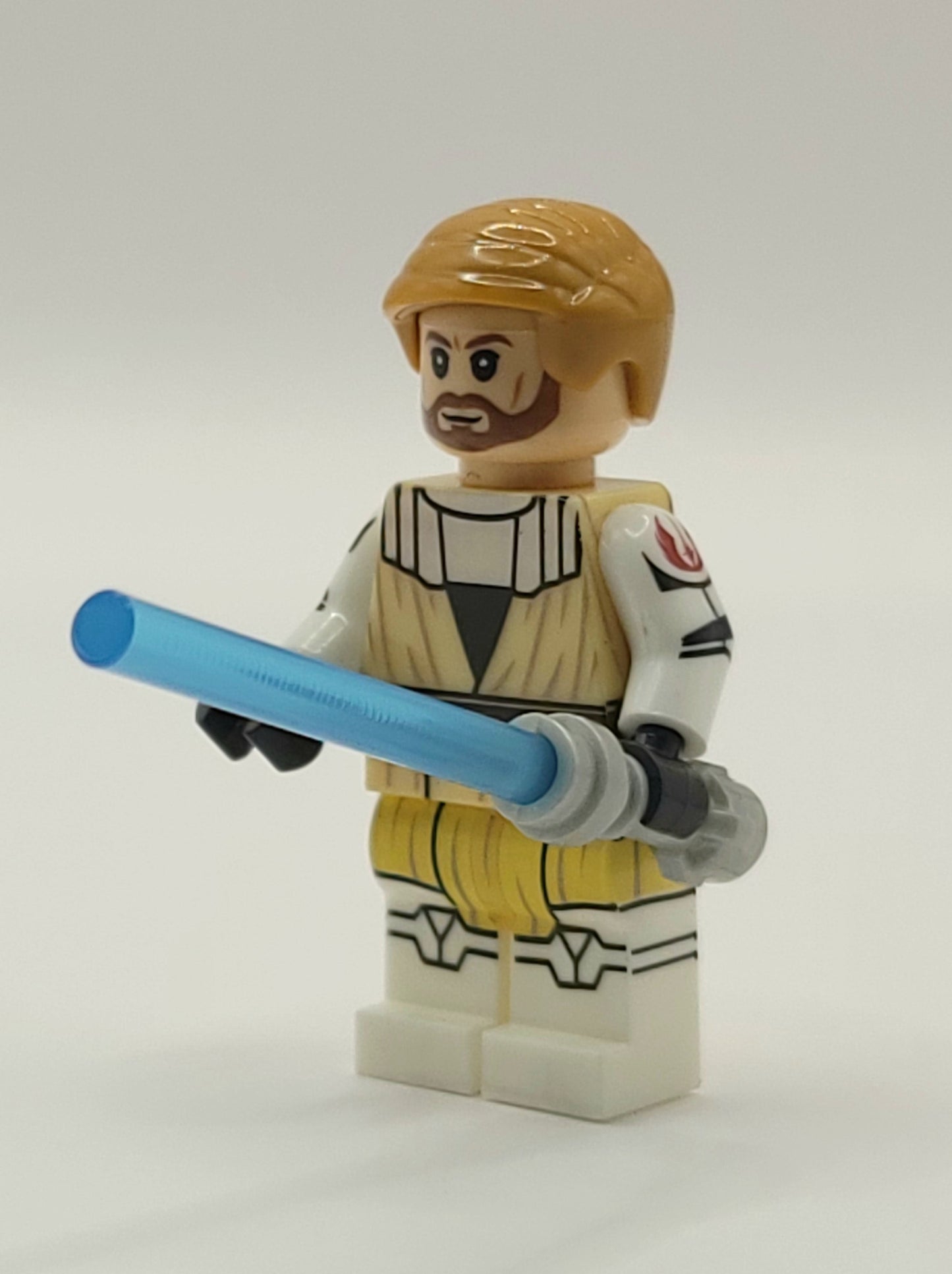 Obi Wan Kenobi Jedi Loose Custom Minifigure Lightsaber