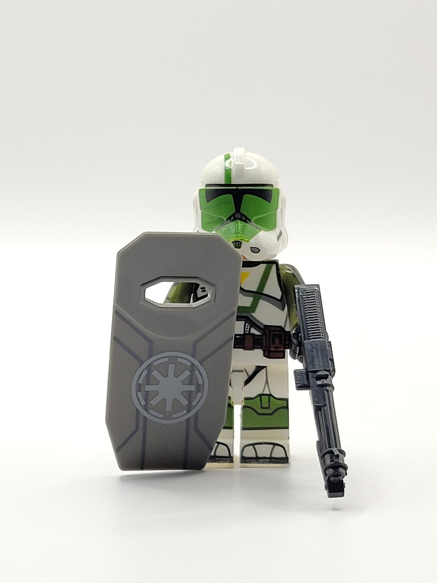 Custom Doom Squad Clone Trooper Starwars Minifigure With Shield